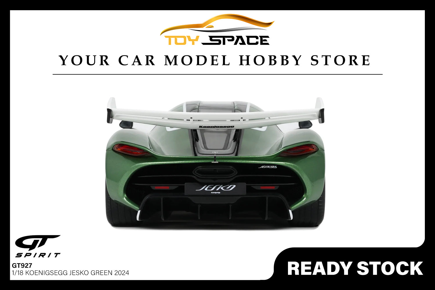 [GT SPIRIT] 1/18 Koenigsegg Jesko Green 2024 [GT927]