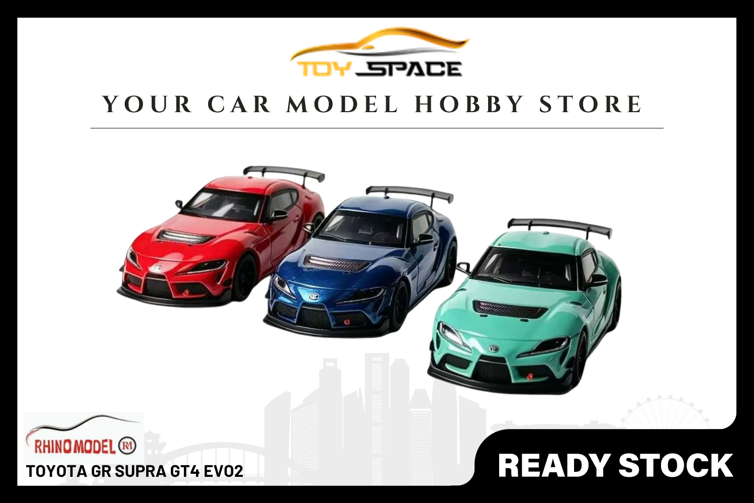 [RHINO MODEL] 1:64 Toyota GR Supra GT4 Evo2