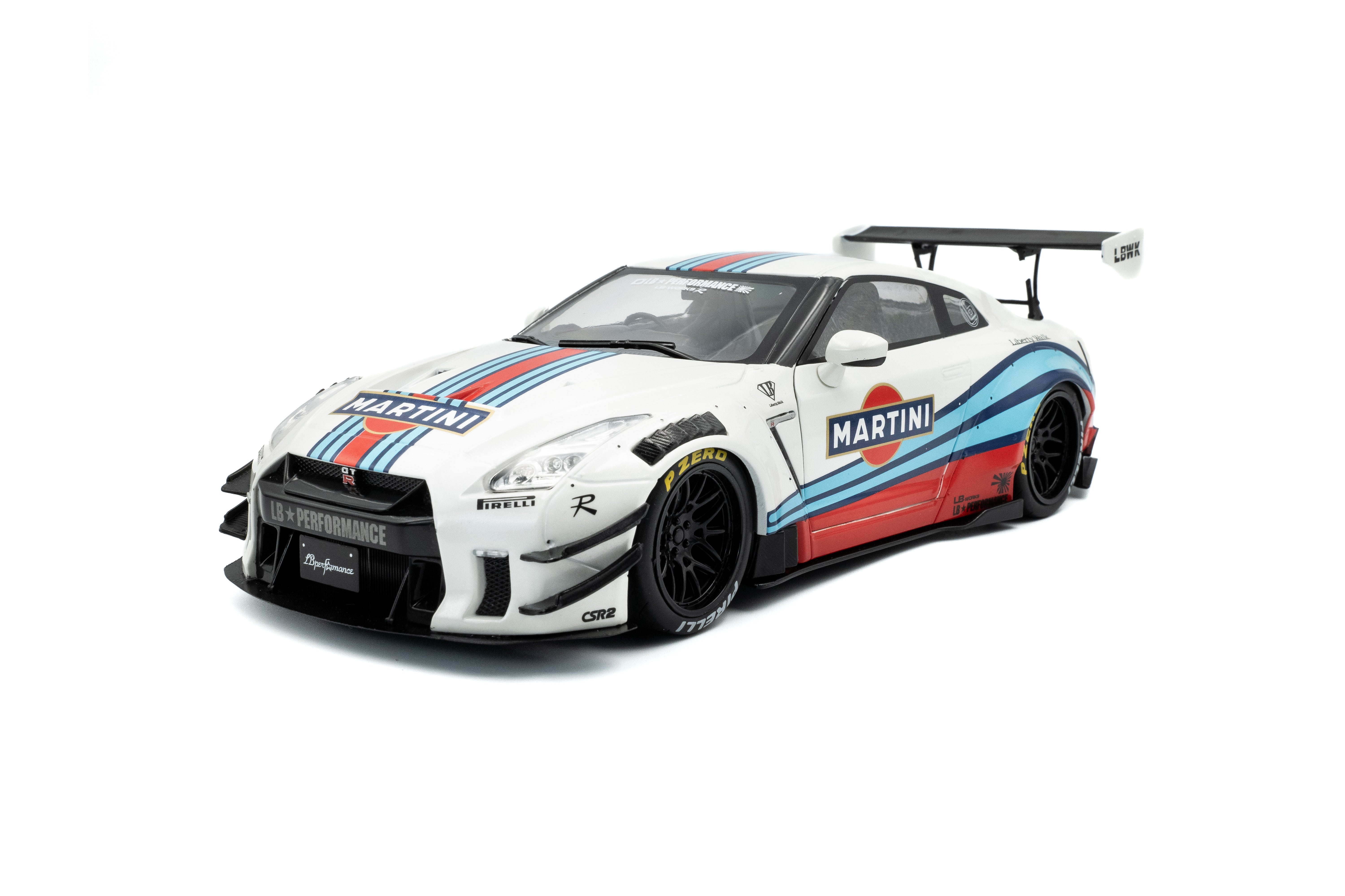 [SOLIDO] 1:18 Nissan GT-R (R35) W/ Liberty Walk Body Kit 2.0 M 2024