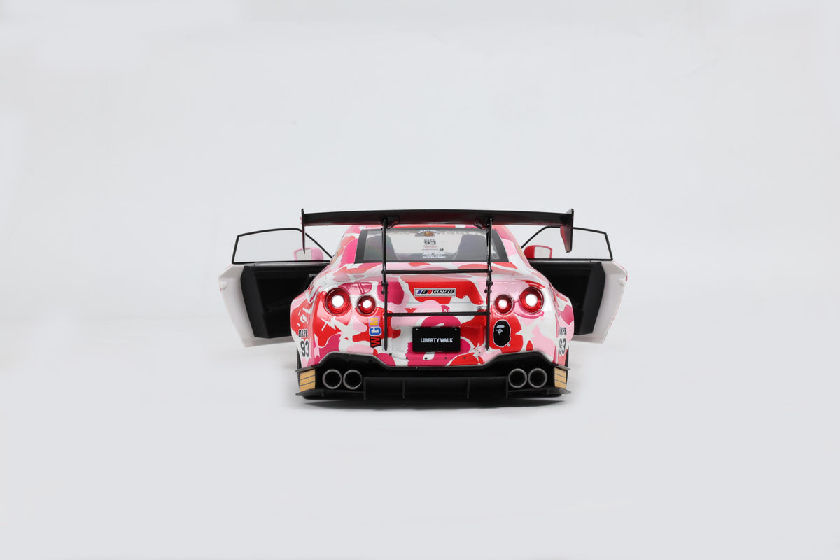 [SOLIDO] 1:18 Nissan GT-R (R35) W/ Liberty Walk Body Kit 2.0 Pink Camo 2025 - Toy Space Diecast Online Store Singapore