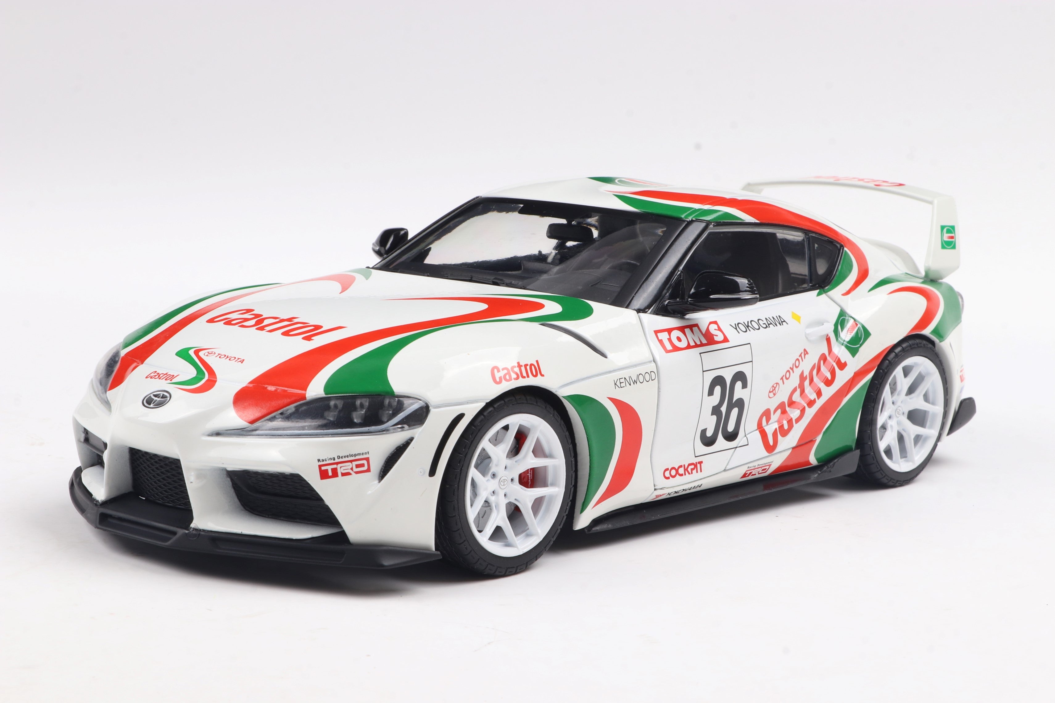[SOLIDO] 1:18 Toyota GR Supra Toyota Racing Tribute White 2024
