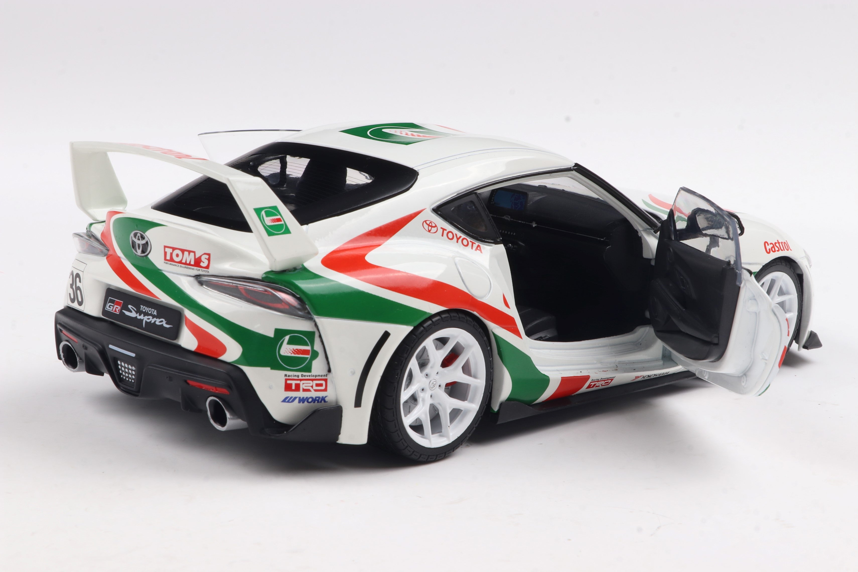 [SOLIDO] 1:18 Toyota GR Supra Toyota Racing Tribute White 2024