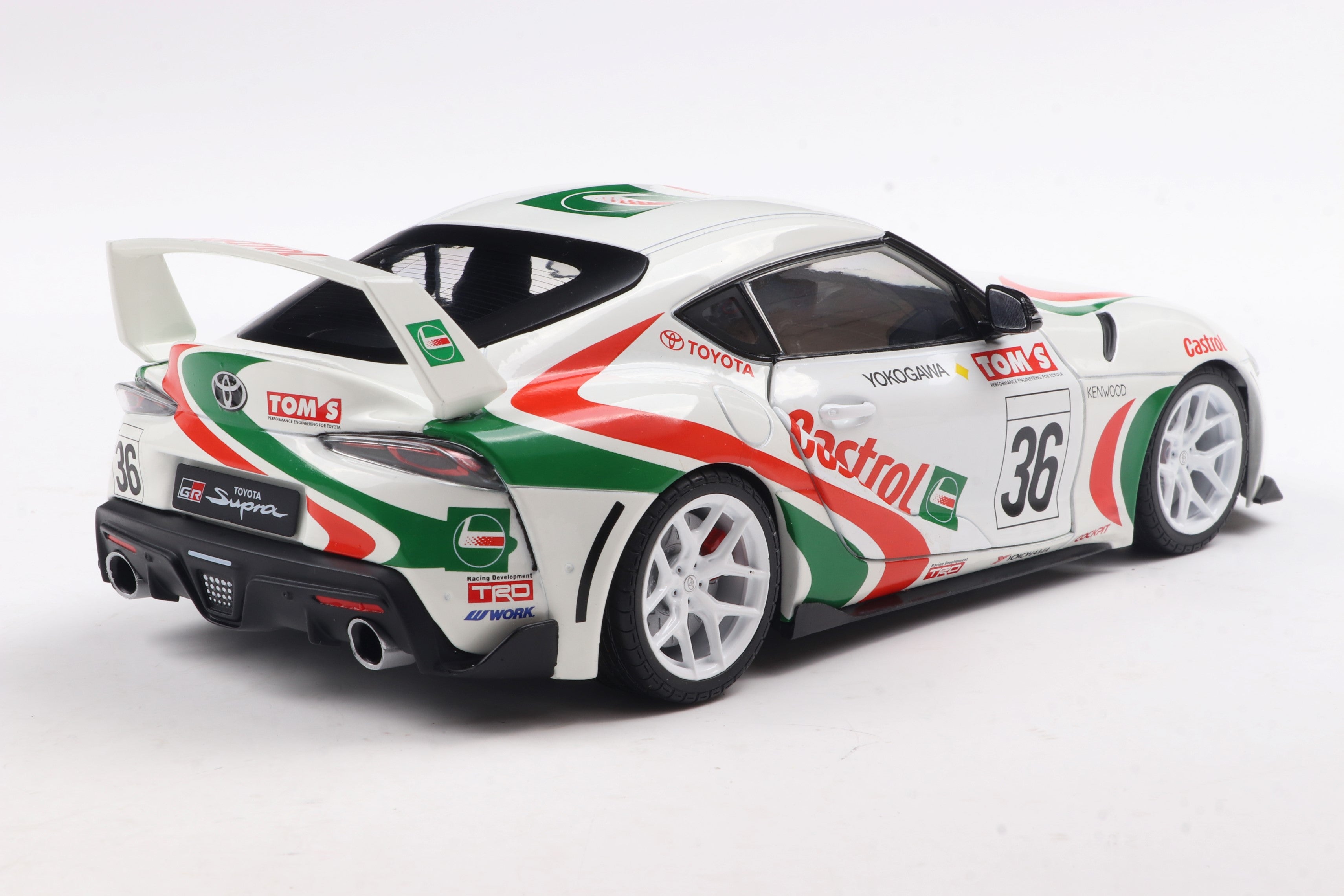 [SOLIDO] 1:18 Toyota GR Supra Toyota Racing Tribute White 2024