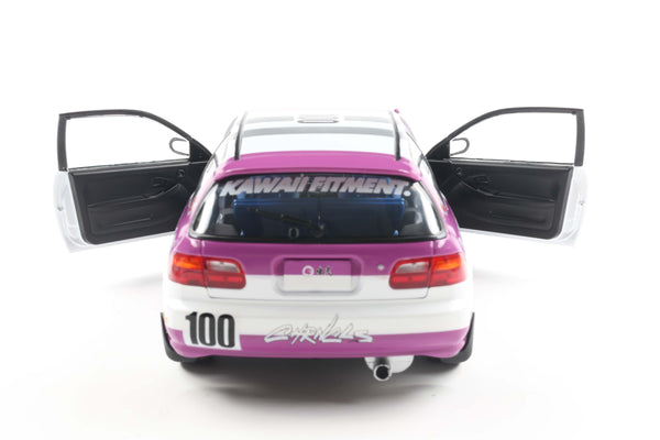 [SOLIDO] 1:18 Honda Civic (EG6) Kaido Racer White 1991