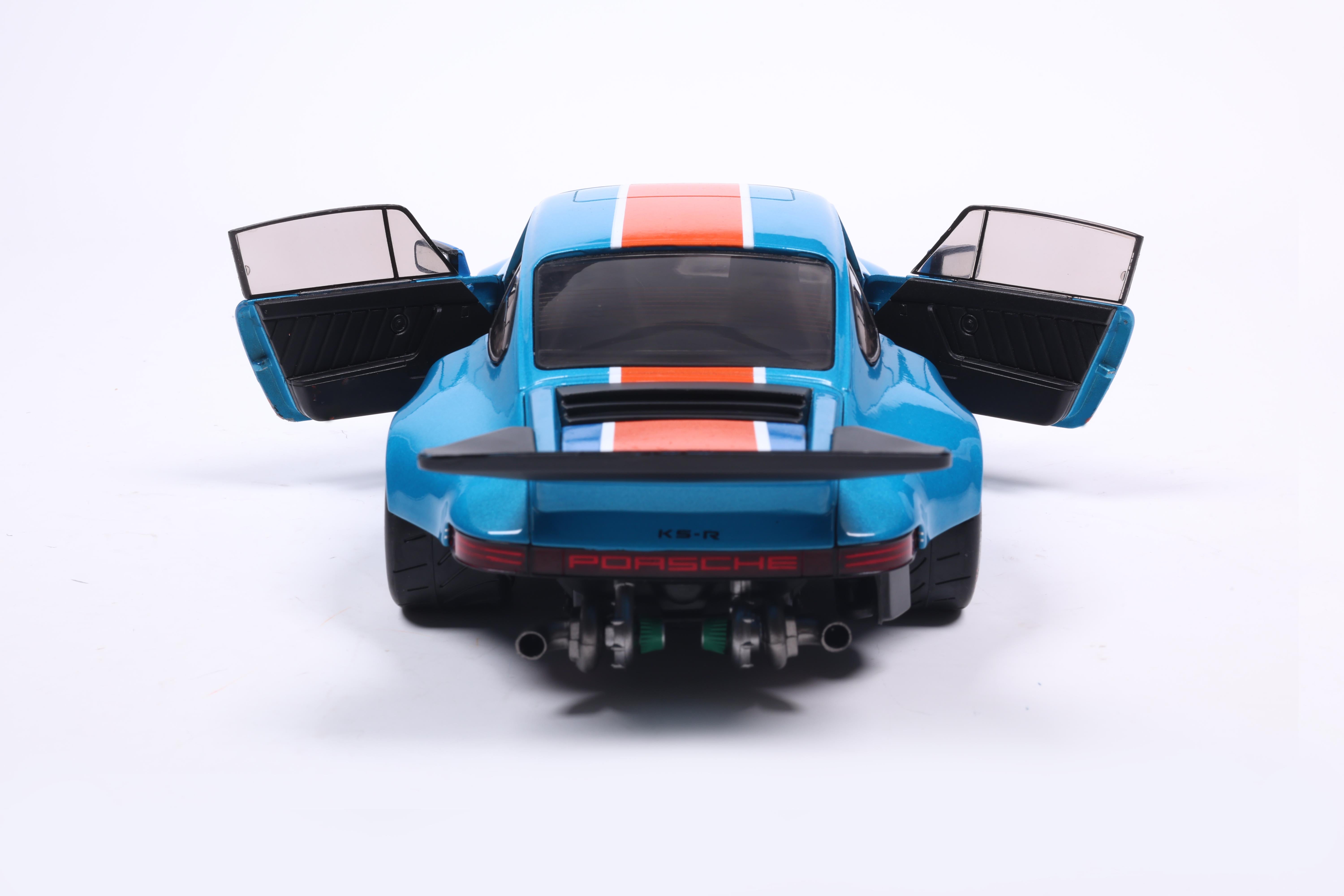 [SOLIDO] 1:18 KS-R By Khyzyl Saleem Metallic Blue Racer 2026