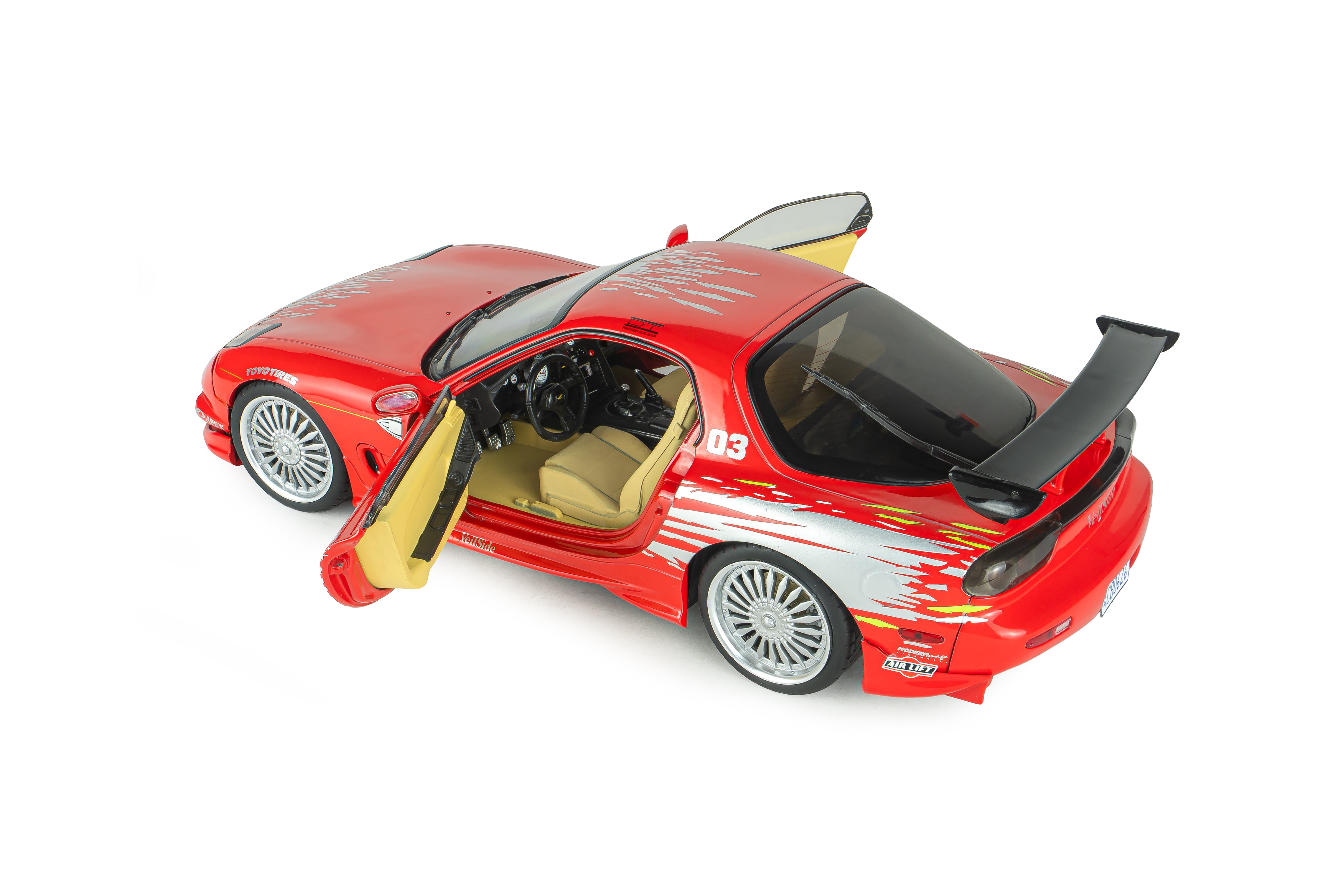 [SOLIDO] 1:18 Mazda RX7 FD3RS Fast And Furious 1 Dom - Toy Space Diecast Online Store Singapore