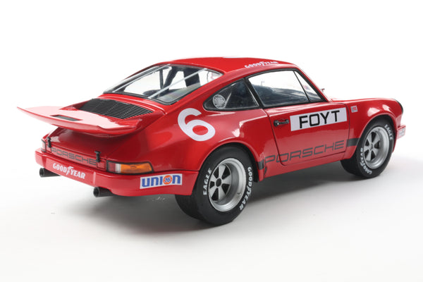 [SOLIDO] 1:18 Porsche 911 Iroc Red #6 Foyt Iroc Daytona 1974
