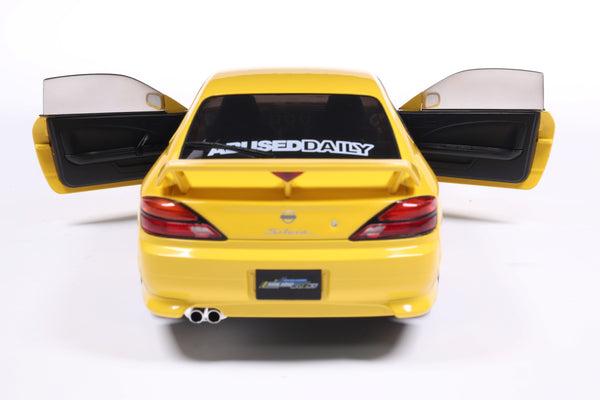 [SOLIDO] 1:18 Nissan Silvia S15 Spec-R Aero Lightning Yellow 1999