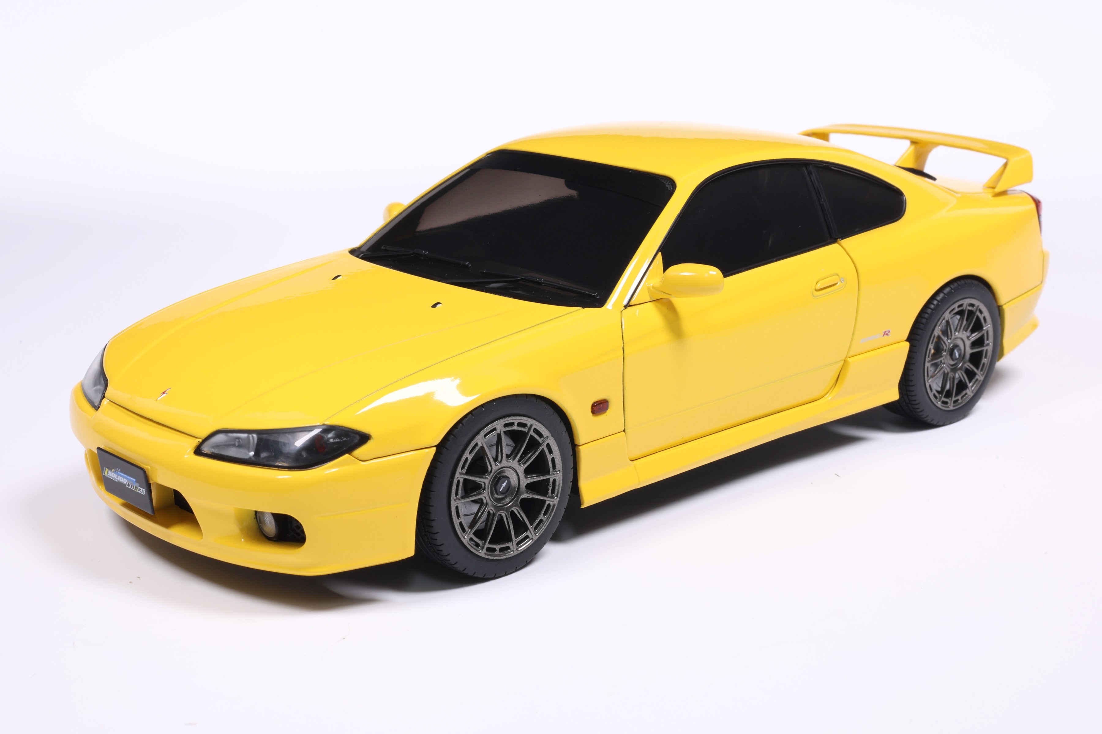 [SOLIDO] 1:18 Nissan Silvia S15 Spec-R Aero Lightning Yellow 1999