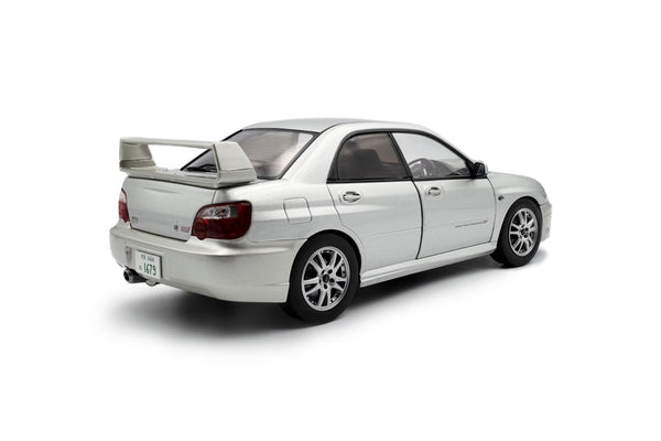 [SOLIDO] 1:18 Subaru Impreza WRX STI Premium Silver Effect 2003