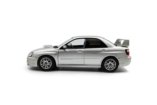 [SOLIDO] 1:18 Subaru Impreza WRX STI Premium Silver Effect 2003
