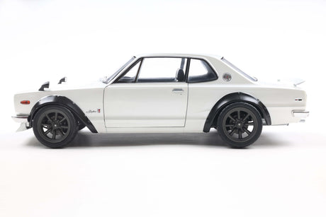 [SOLIDO] 1:18 Nissan Skyline (C10) Hakosuka Solido Works Pearl White 1970 - Toy Space Diecast Online Store Singapore