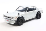 [SOLIDO] 1:18 Nissan Skyline (C10) Hakosuka Solido Works Pearl White 1970 - Toy Space Diecast Online Store Singapore