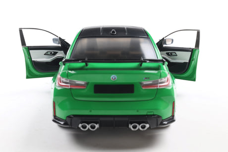 [SOLIDO] 1:18 BMW M3 (G80) Performance Parts Signal Green Uni 2024 - Toy Space Diecast Online Store Singapore