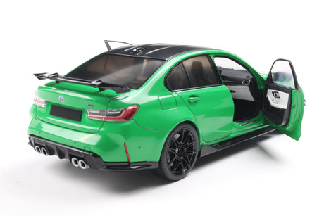 [SOLIDO] 1:18 BMW M3 (G80) Performance Parts Signal Green Uni 2024 - Toy Space Diecast Online Store Singapore