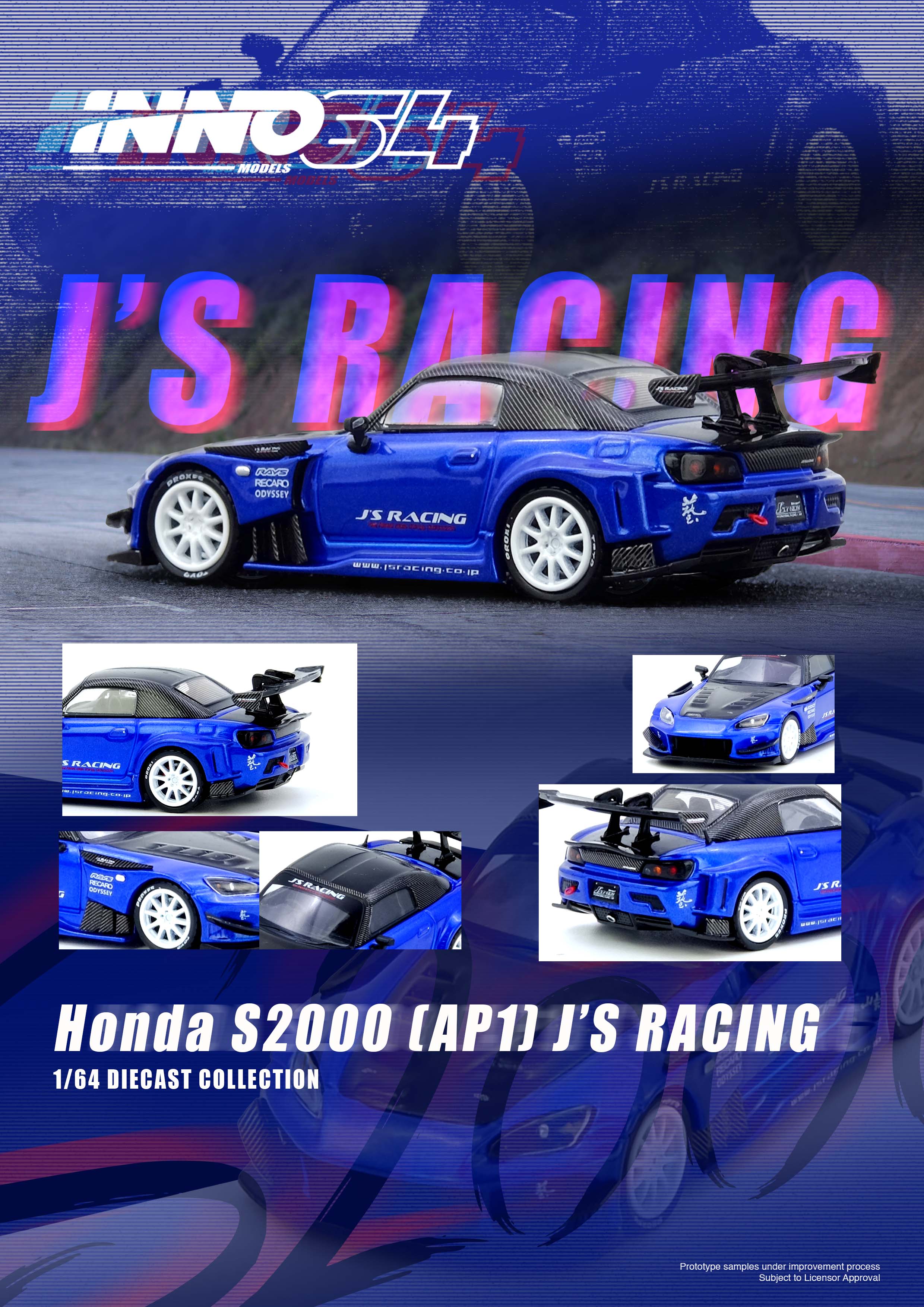 [INNO64] Honda S2000 J'S Racing Blue
