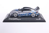 [SOLIDO] 1:43 Nissan GT-R (R35) Liberty Walk Silhouette Silver And Blue Stripes 2020