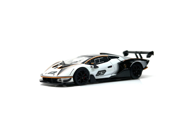 [HUNGHING] 1:64 Lamborghini Essenza SCV12 White