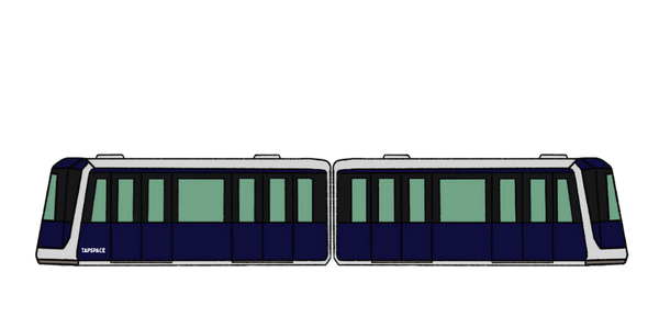 C180D SKPGLRT Train Keychain