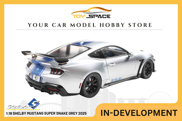 [SOLIDO] 1:18 Shelby Mustang Super Snake Grey 2025