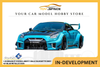 [SOLIDO] 1:18 Nissan GT-R (R35) Liberty Walk Silhouette Body Kit Blue Metallic 2025