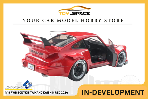 [SOLIDO] 1:18 RWB Bodykit Taikano Kaishin Red 2024