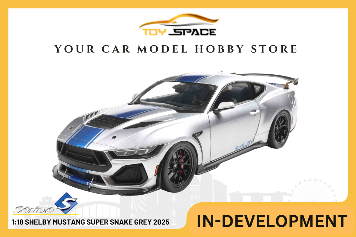 [SOLIDO] 1:18 Shelby Mustang Super Snake Grey 2025