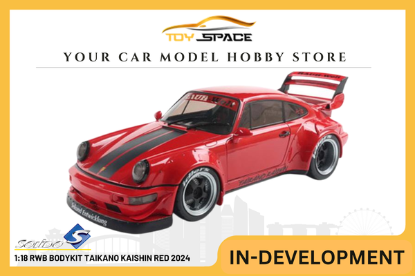 [SOLIDO] 1:18 RWB Bodykit Taikano Kaishin Red 2024
