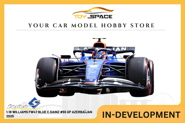 [SOLIDO] 1:18 Williams FW47 Blue C.Sainz #55 Gp Azerbaïjan 2025