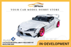 [SOLIDO] 1:18 Toyota GR Supra Liberty Walk Body Kit White/Pink 2025