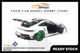 [SOLIDO] 1:18 Porsche 911 GT3 RS Tribute To Carrera RS Package White 2024 - Toy Space Diecast Online Store Singapore