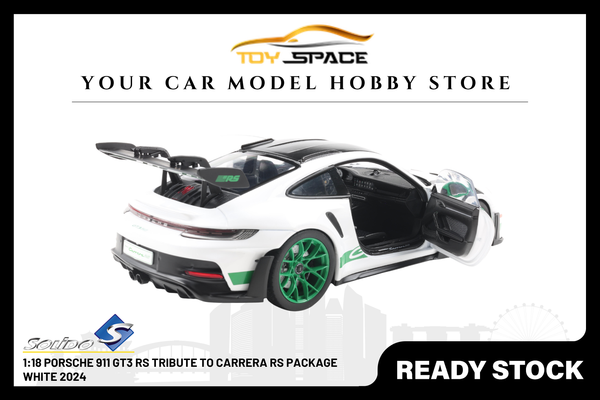 [SOLIDO] 1:18 Porsche 911 GT3 RS Tribute To Carrera RS Package White 2024