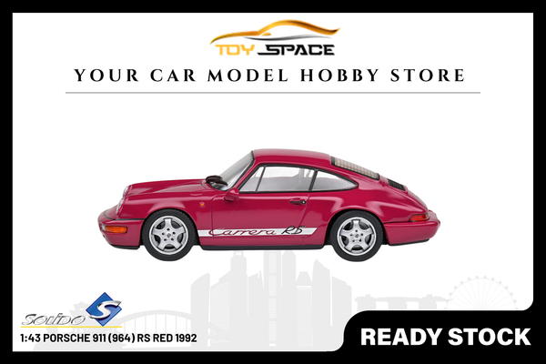 [SOLIDO] 1:43 Porsche 911 (964) RS Red 1992