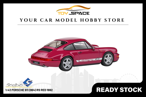[SOLIDO] 1:43 Porsche 911 (964) RS Red 1992
