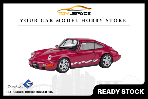 [SOLIDO] 1:43 Porsche 911 (964) RS Red 1992