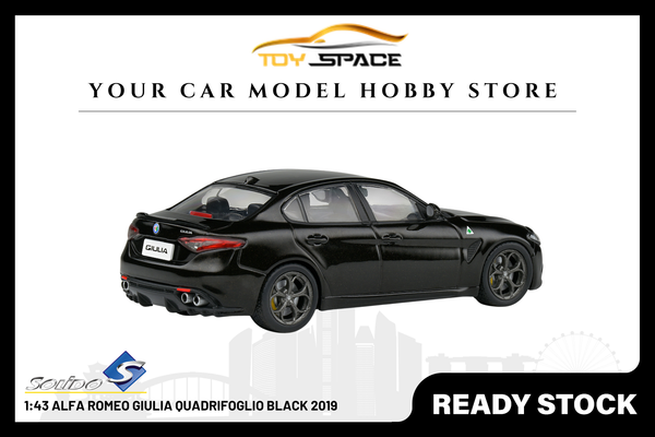 [SOLIDO] 1:43 Alfa Romeo Giulia Quadrifoglio Black 2019