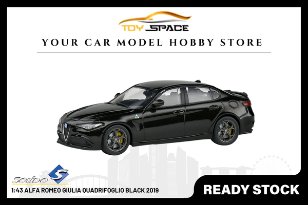 [SOLIDO] 1:43 Alfa Romeo Giulia Quadrifoglio Black 2019