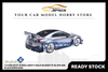 [SOLIDO] 1:43 Nissan GT-R (R35) Liberty Walk Silhouette Silver And Blue Stripes 2020
