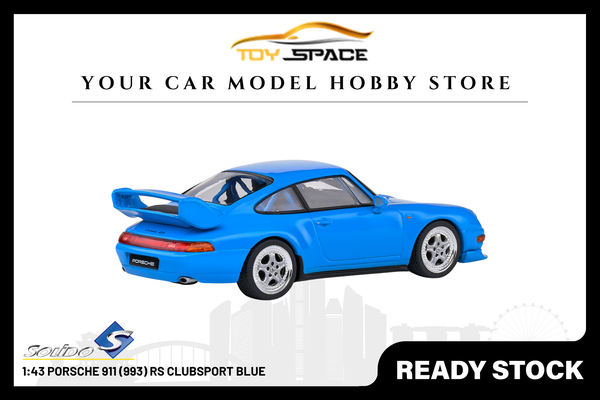 [SOLIDO] 1:43 Porsche 911 (993) RS Clubsport Blue
