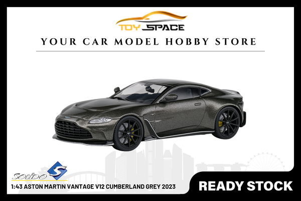 [SOLIDO] 1:43 Aston Martin Vantage V12 Cumberland Grey 2023