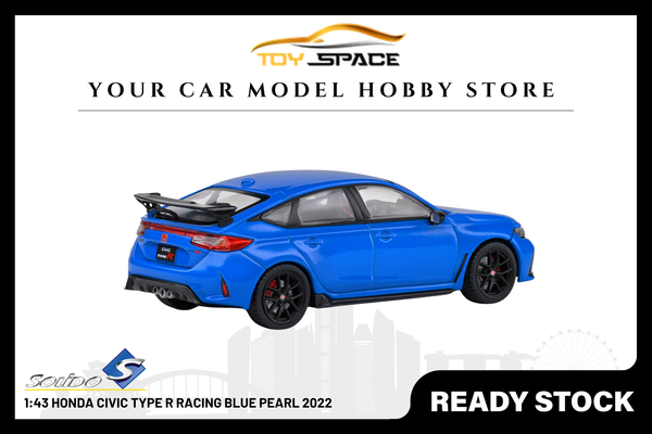 [SOLIDO] 1:43 Honda Civic Type R Racing Blue Pearl 2022