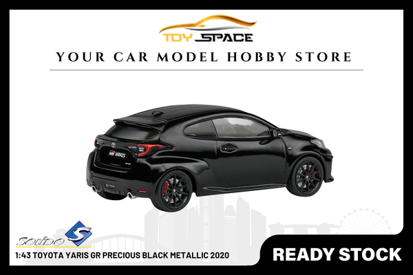 [SOLIDO] 1:43 Toyota Yaris GR Precious Black Metallic 2020