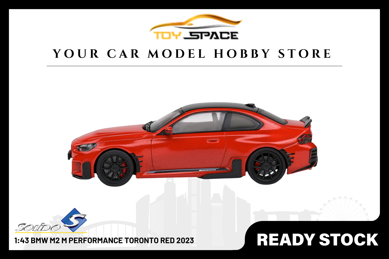 [SOLIDO] 1:43 BMW M2 M Performance Toronto Red 2023