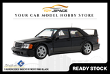 [SOLIDO] 1:18 Mercedes 190 EVO II (W201) 1990 Black - Toy Space Diecast Online Store Singapore