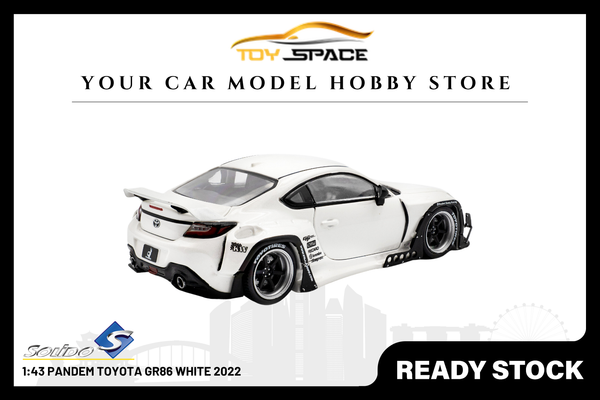 [SOLIDO] 1:43 PANDEM Toyota GR86 White 2022
