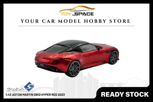 [SOLIDO] 1:43 Aston Martin DB12 Hyper Red 2023