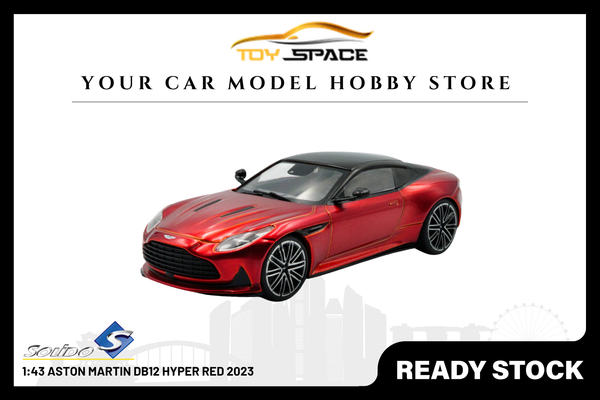 [SOLIDO] 1:43 Aston Martin DB12 Hyper Red 2023
