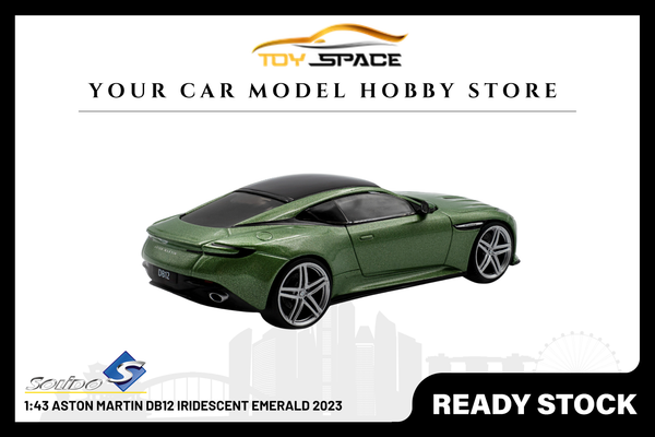 [SOLIDO] 1:43 Aston Martin DB12 Iridescent Emerald 2023