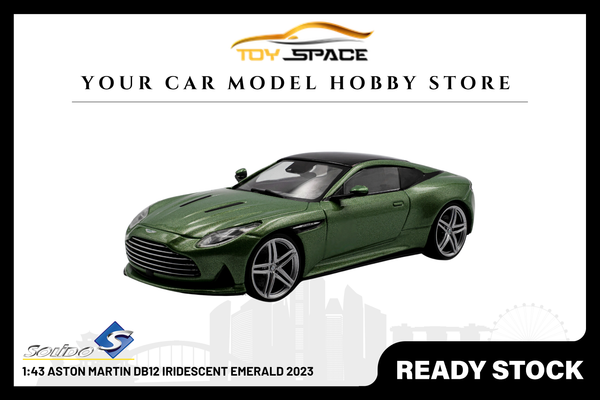 [SOLIDO] 1:43 Aston Martin DB12 Iridescent Emerald 2023