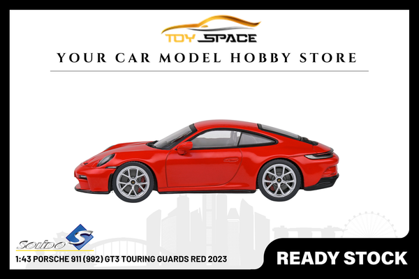 [SOLIDO] 1:43 Porsche 911 (992) GT3 Touring Guards Red 2023